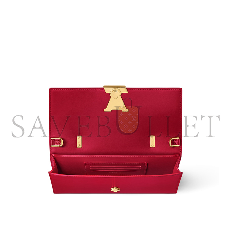 l**is V*t*n wallet on chain capucines m12405 (23*12*4cm)